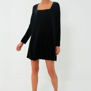 TUCKERNUCK

Black Velvet Middleton Dress - Size S